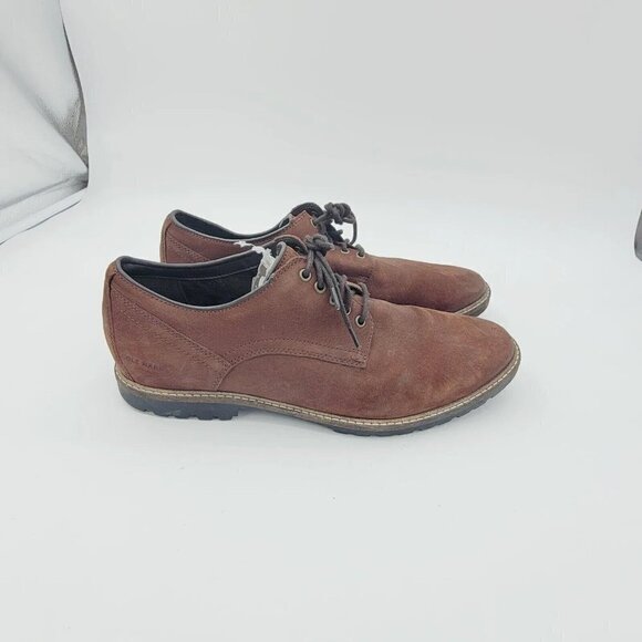 Cole Haan Nathan Plain Toe Men's Oxford Lace Up Casual Shoe C30634 Brown 11.5M - Picture 6 of 12